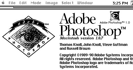 Adobe Photoshop 1.0